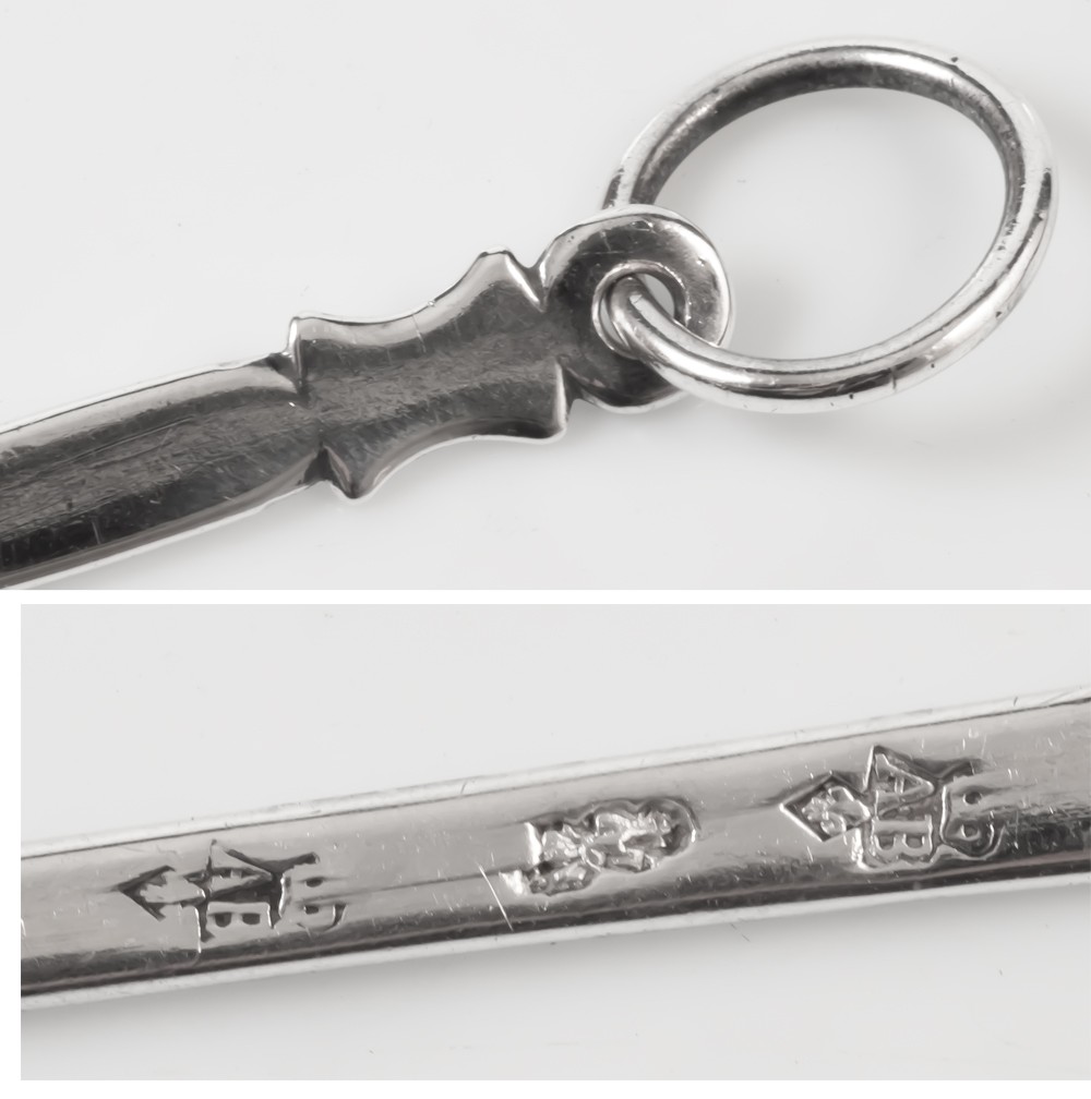 Eighteenth-century Silver Skewer / Skewer Pick-photo-3