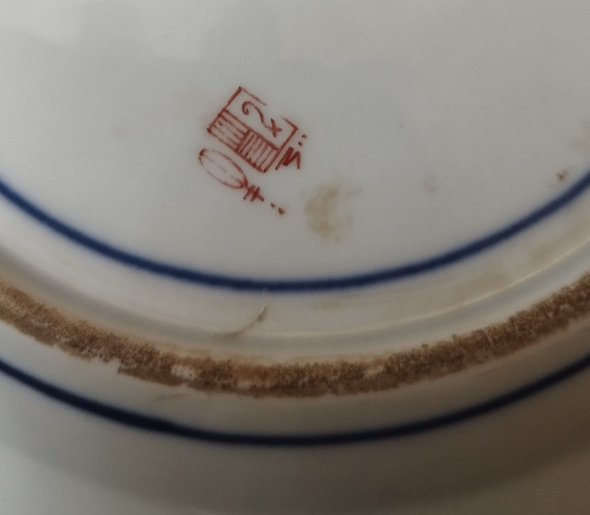 Porcelain Plate Compagnie Des Indes Samson Coat Of Arms Design-photo-5