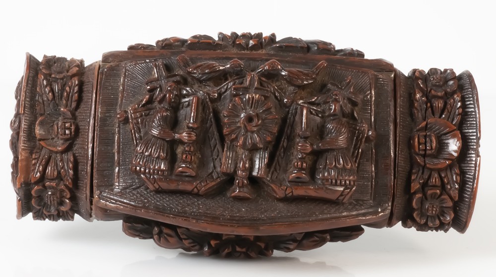 Impressive Corozo Nut Snuffbox Circa 1800