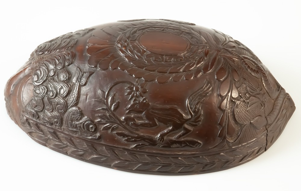Half Corozo Nut With Naturalist Design Escutcheon-photo-4
