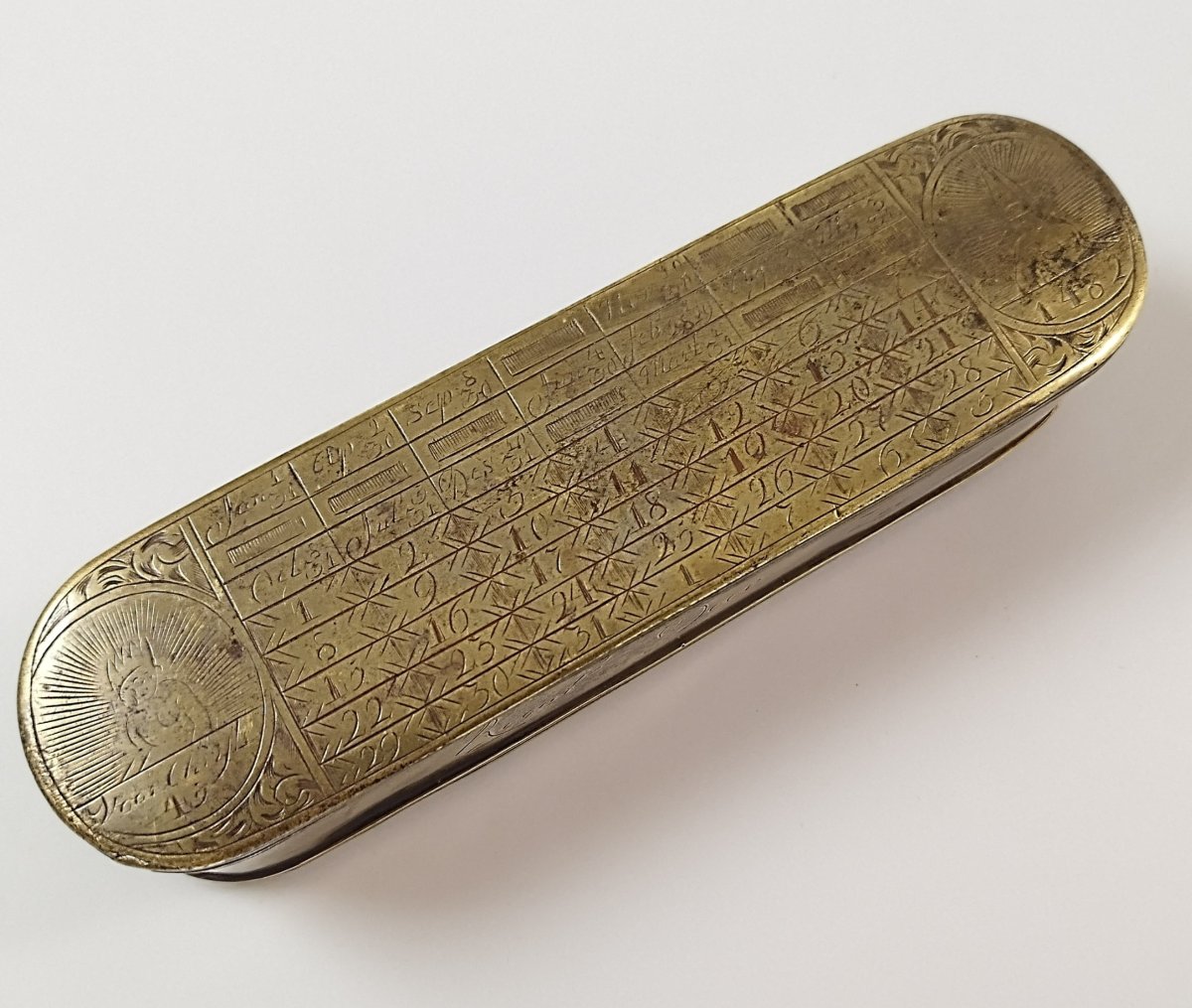 Tabatière de marine hollandaise Pieter Holm