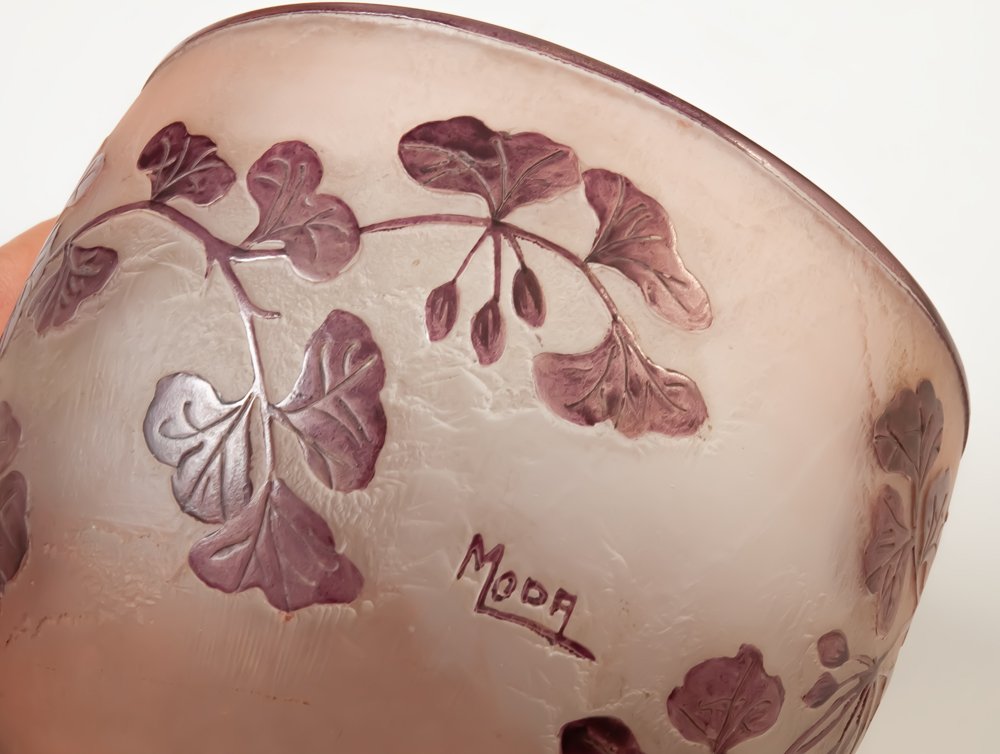 Moda Vase For Daum Art Deco-photo-2