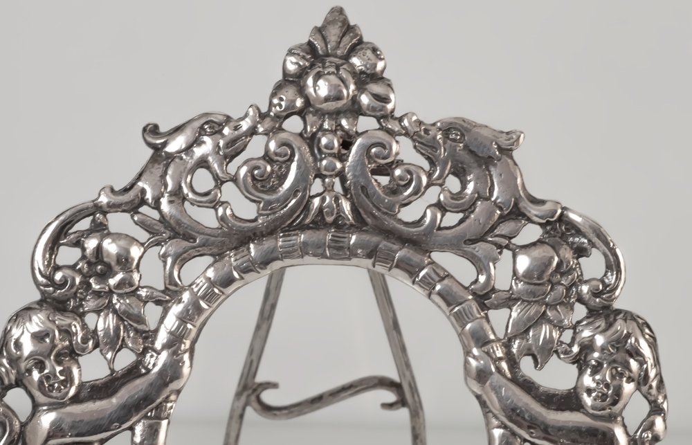 Baroque Photo Frame With Silver Putti-photo-4