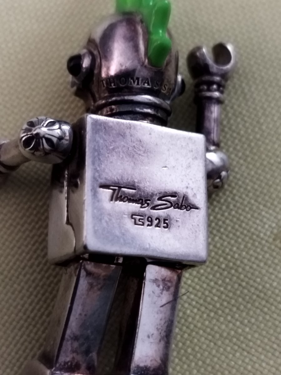Thomas Sabo Robot Silver Pendant-photo-3