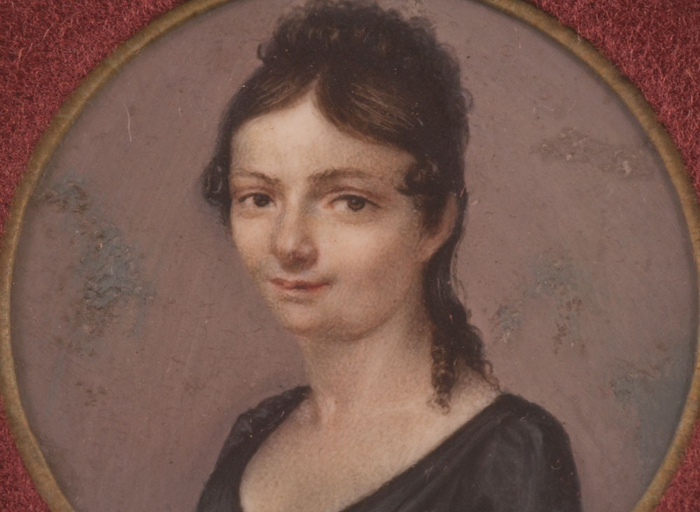 Miniature Portrait Of Young Woman-photo-2