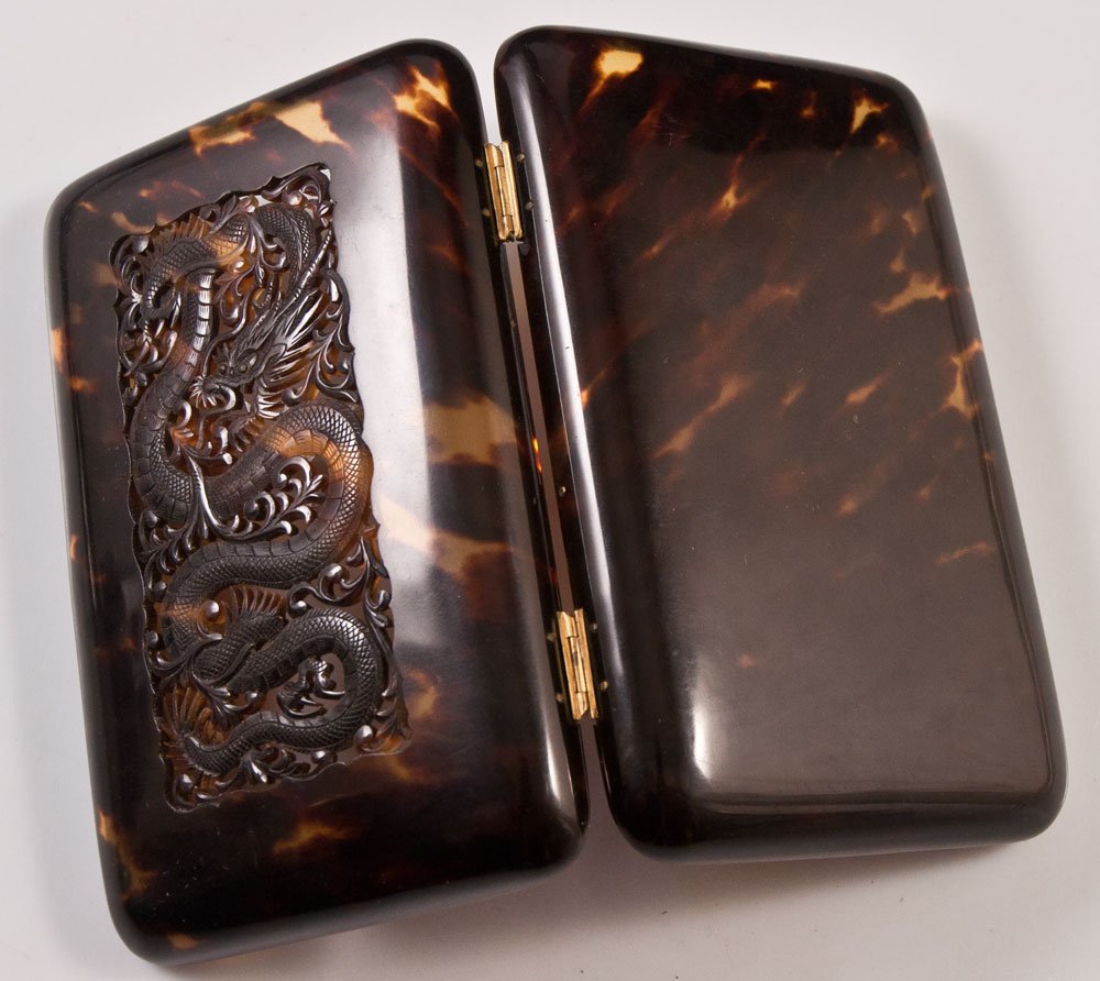 Case Cigarette Box Or Cards China Dragon Decor-photo-2