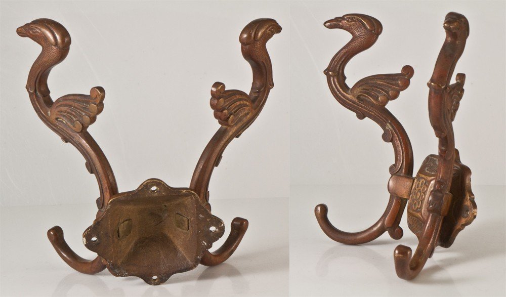 Peg With Two Bronze Birds-photo-1