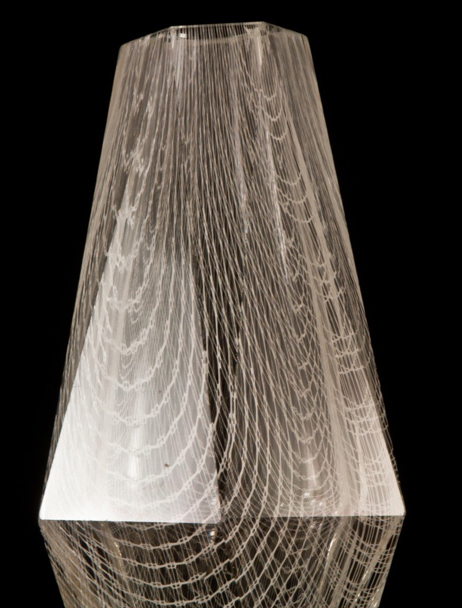 Vase Moderniste En Verre Murano-photo-3