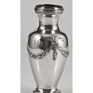 Minerva Silver Miniature Vase