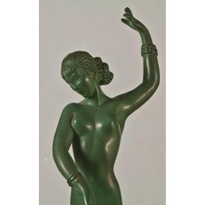 Raymonde Guerbe Dancer Art Deco Max Le Verrier