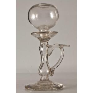 Provencal Blown Glass Oil Lamp