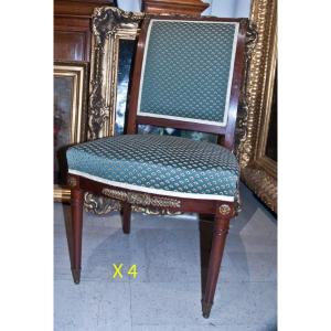 4 Restoration Style Chairs