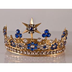 Crown For Doll Or Statue Pomponne