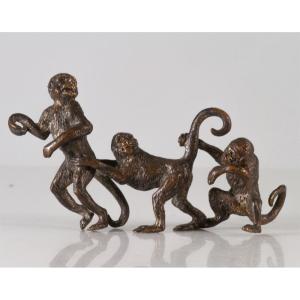 The Monkeys Who Play Bronze From Vienna