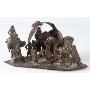 Erotic Bronze Delirium By Sculptor Curiosa