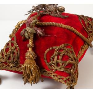 Coussin De Mariée Ou De Communion Napoléon III