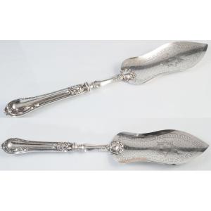 Pelle à poisson argent minerve dans l'état