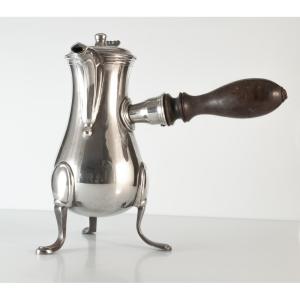 Tripod Coffee And Chocolate Pot, 18th Century 