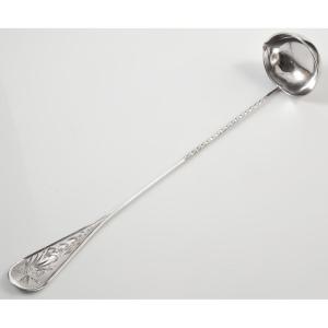 Solid Silver Punch Ladle