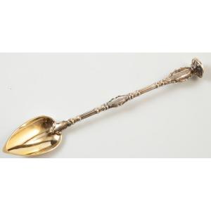 Minerva Silver And Vermeil Medicine Spoon