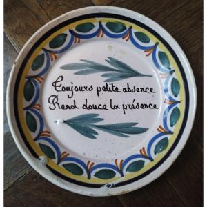 Talking Calotte Plate Nevers 2