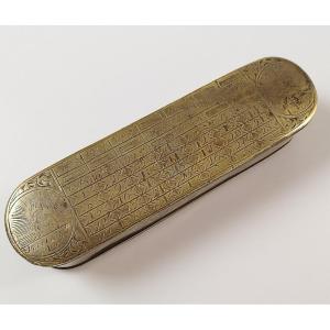 Tabatière de marine hollandaise Pieter Holm