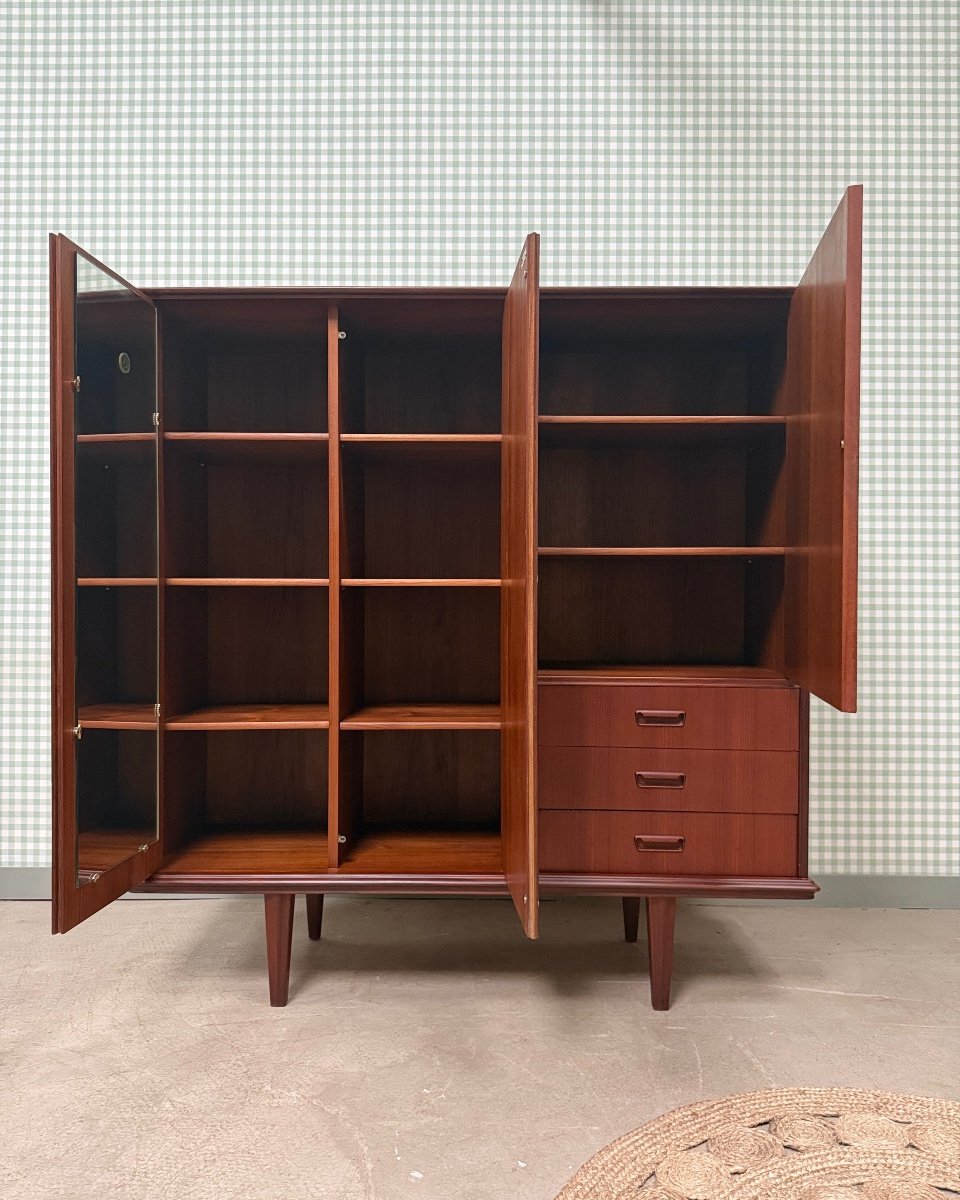 Scandinavian Style Teak Wardrobe Circa 60-70-photo-2