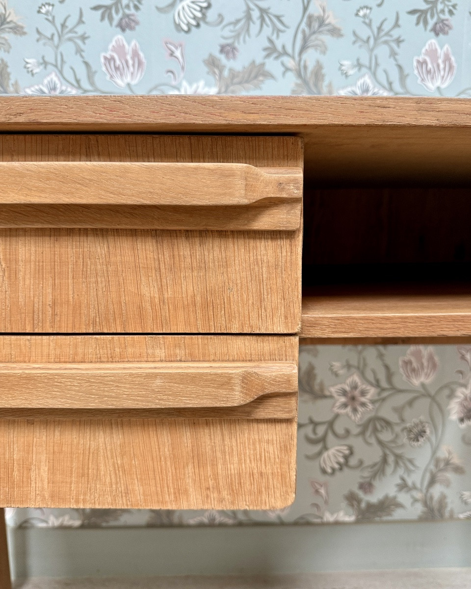 1970s Oak Desk (renovated)-photo-8