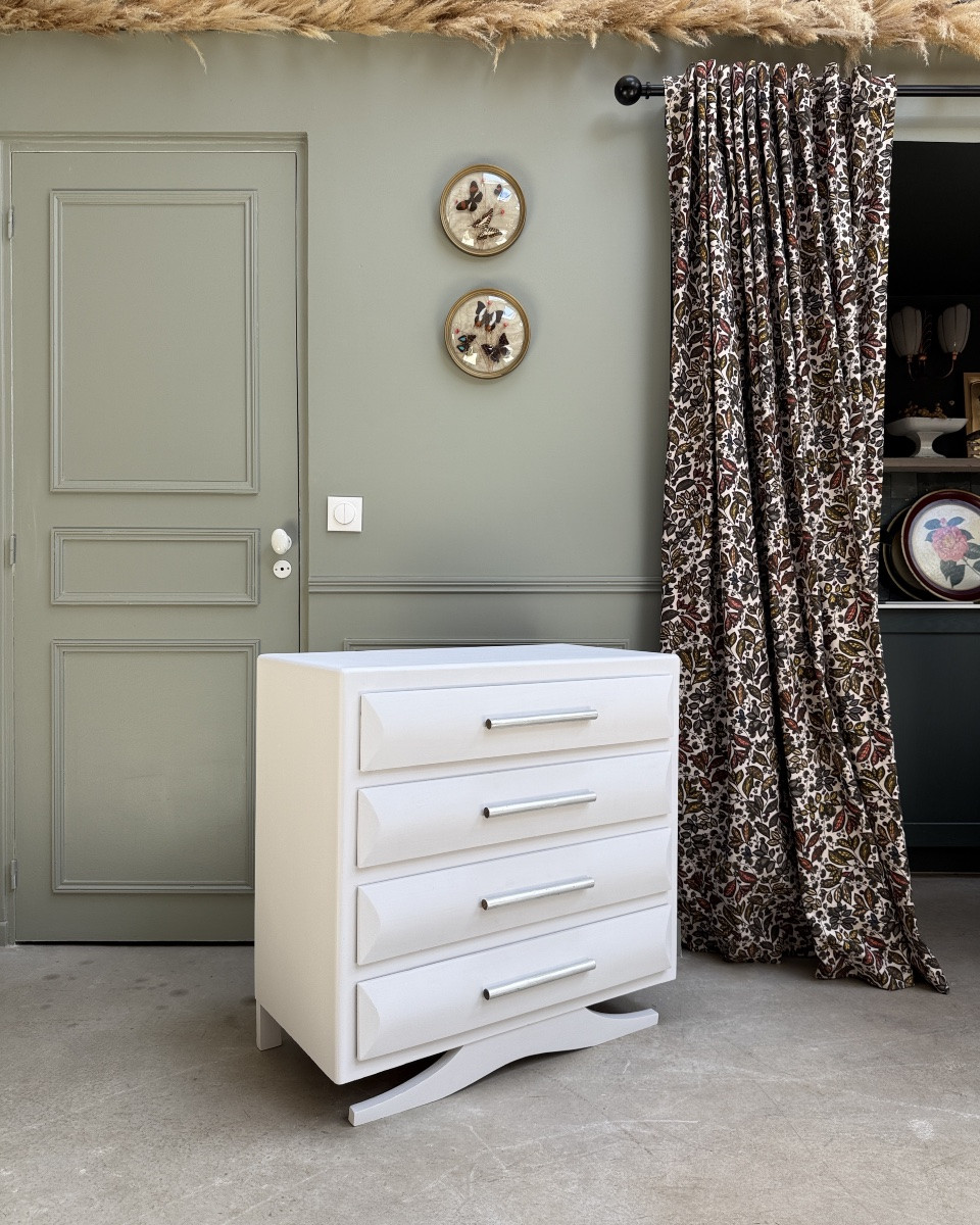 Renovated Art Deco Chest Of Drawers -photo-2
