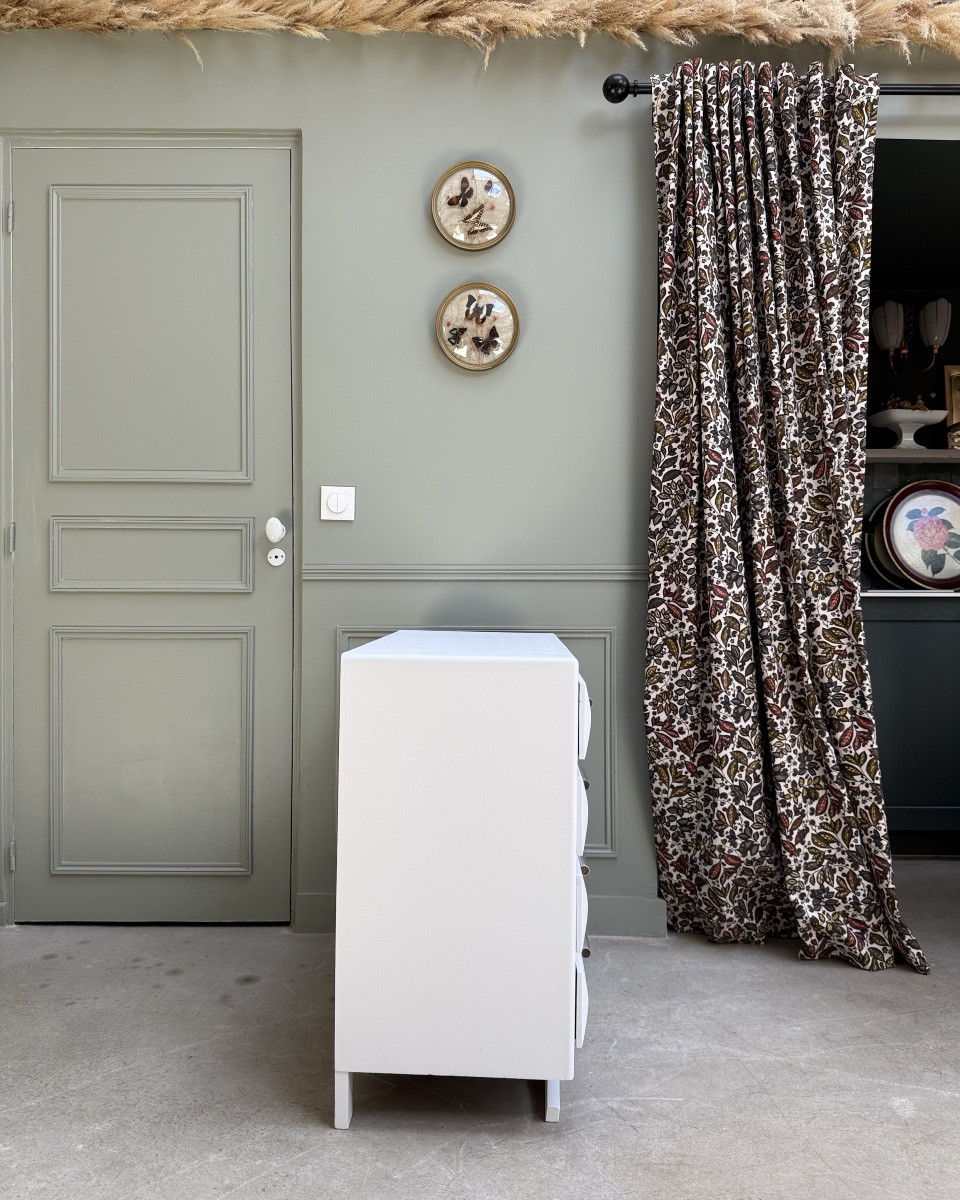 Renovated Art Deco Chest Of Drawers -photo-1