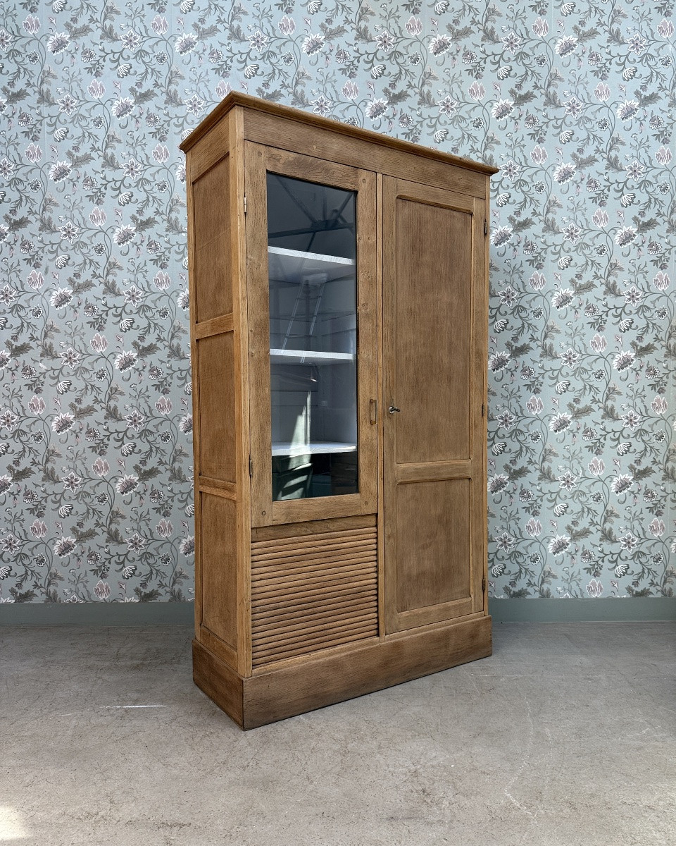 Armoire vitrine avec penderie-photo-3
