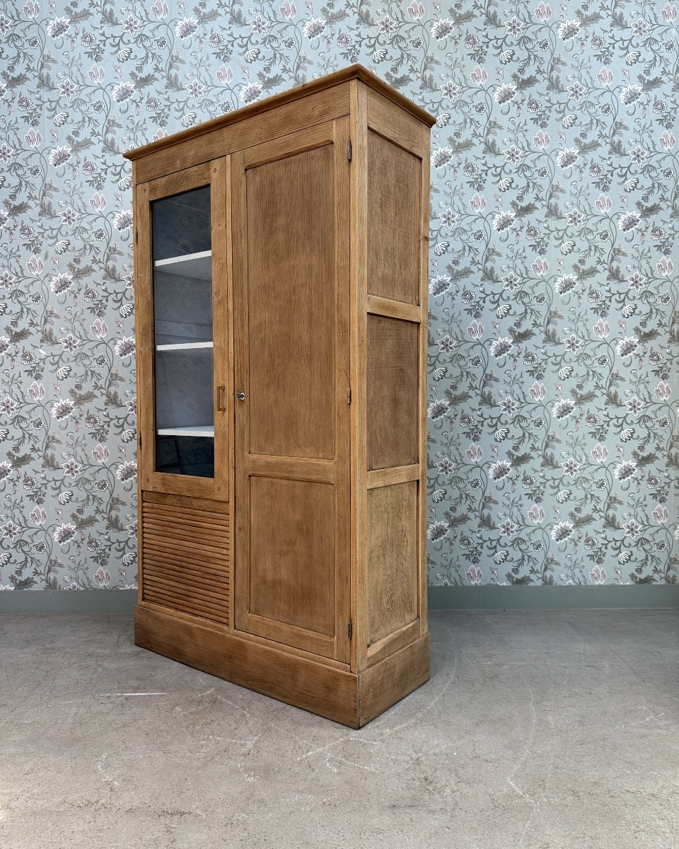 Armoire vitrine avec penderie-photo-4