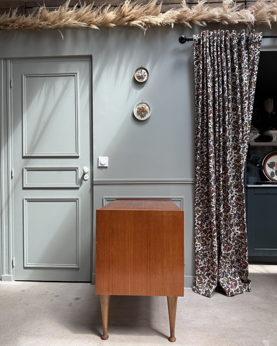 Buffet scandinave en teck-photo-3