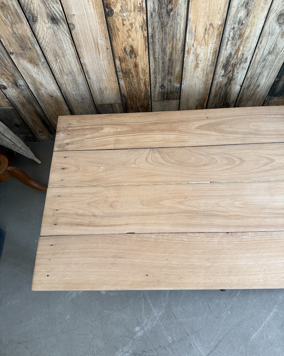 Large Farmhouse Coffee Table (refurbished)-photo-5