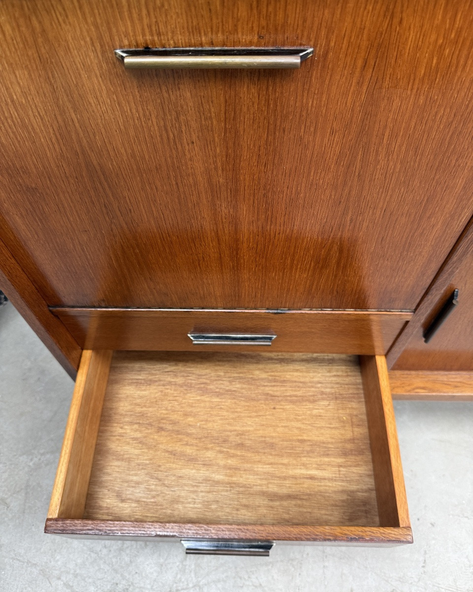 Enfilade scandinave en chêne -photo-6