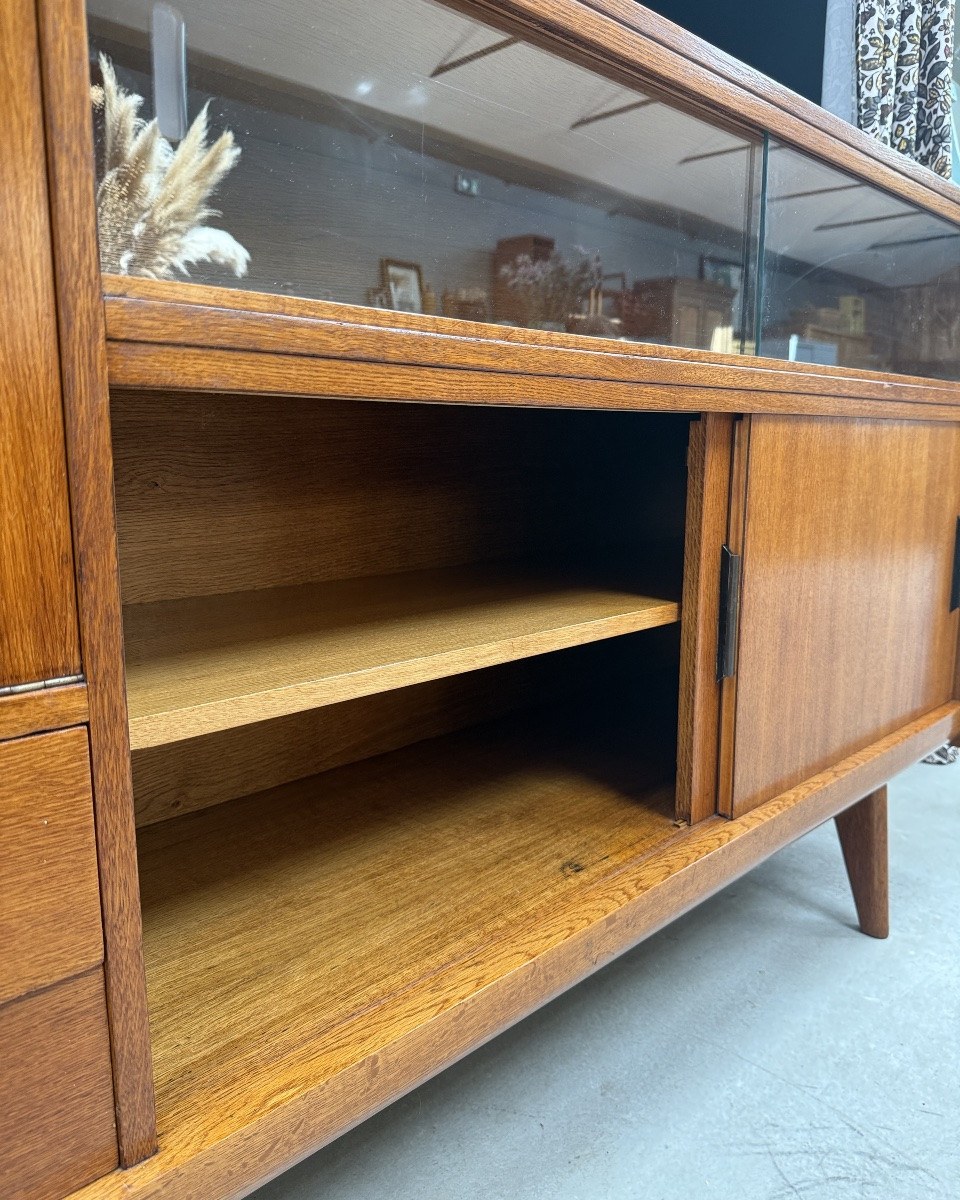 Enfilade scandinave en chêne -photo-7