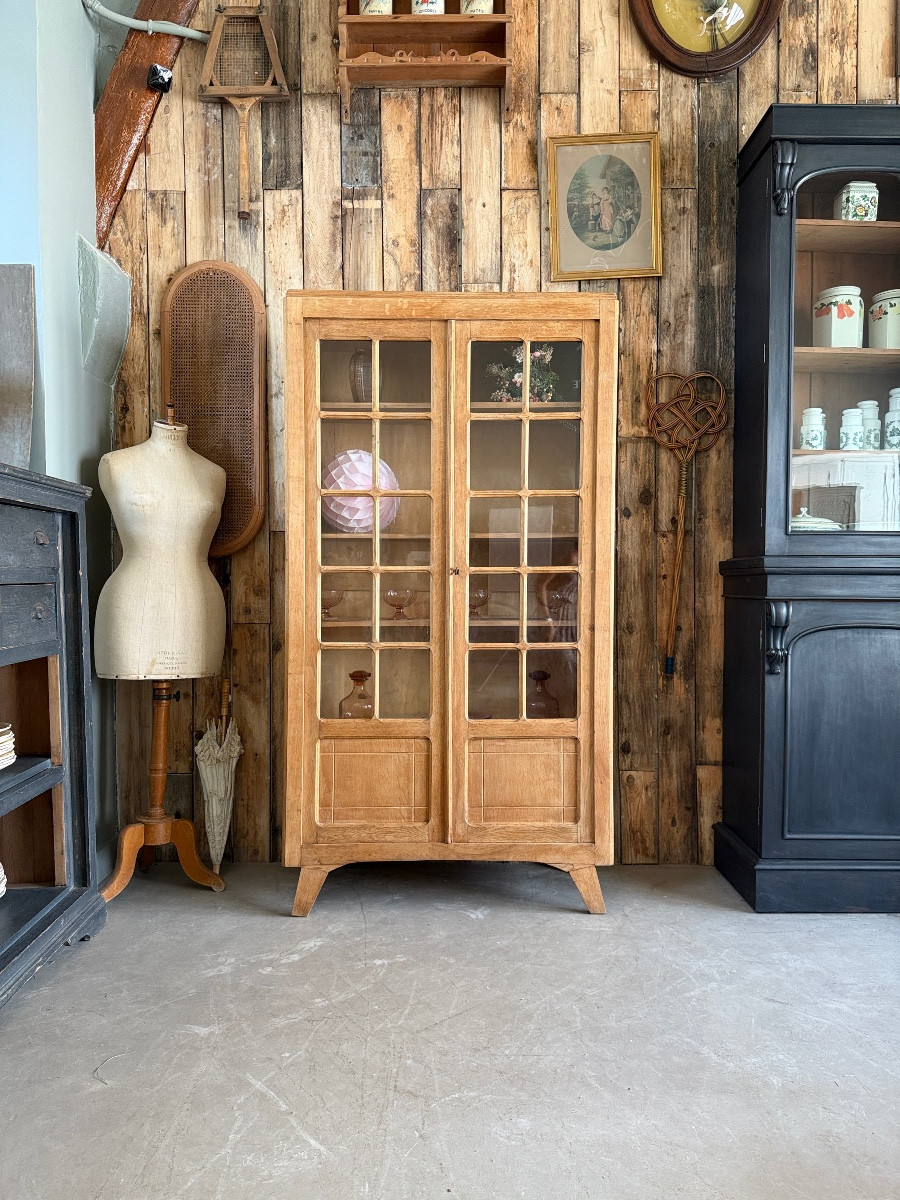 Oak Display Case From The 50s (renovated)