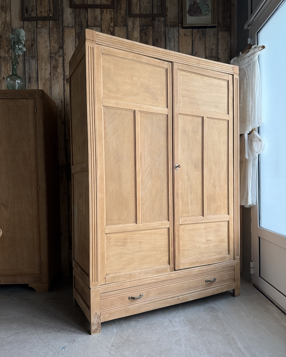 Parisian Art Deco Style Wardrobe (renovated)-photo-2