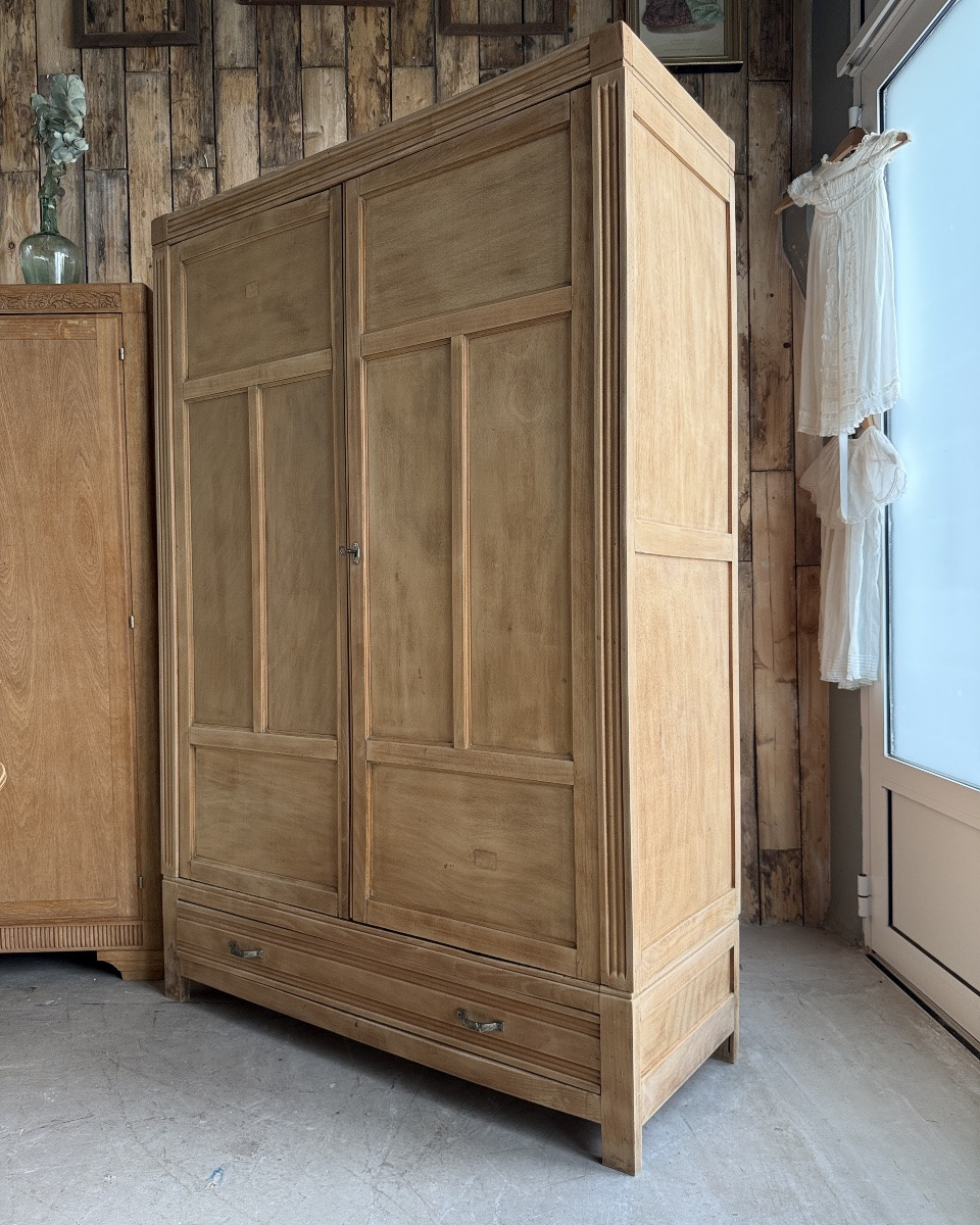 Parisian Art Deco Style Wardrobe (renovated)-photo-3