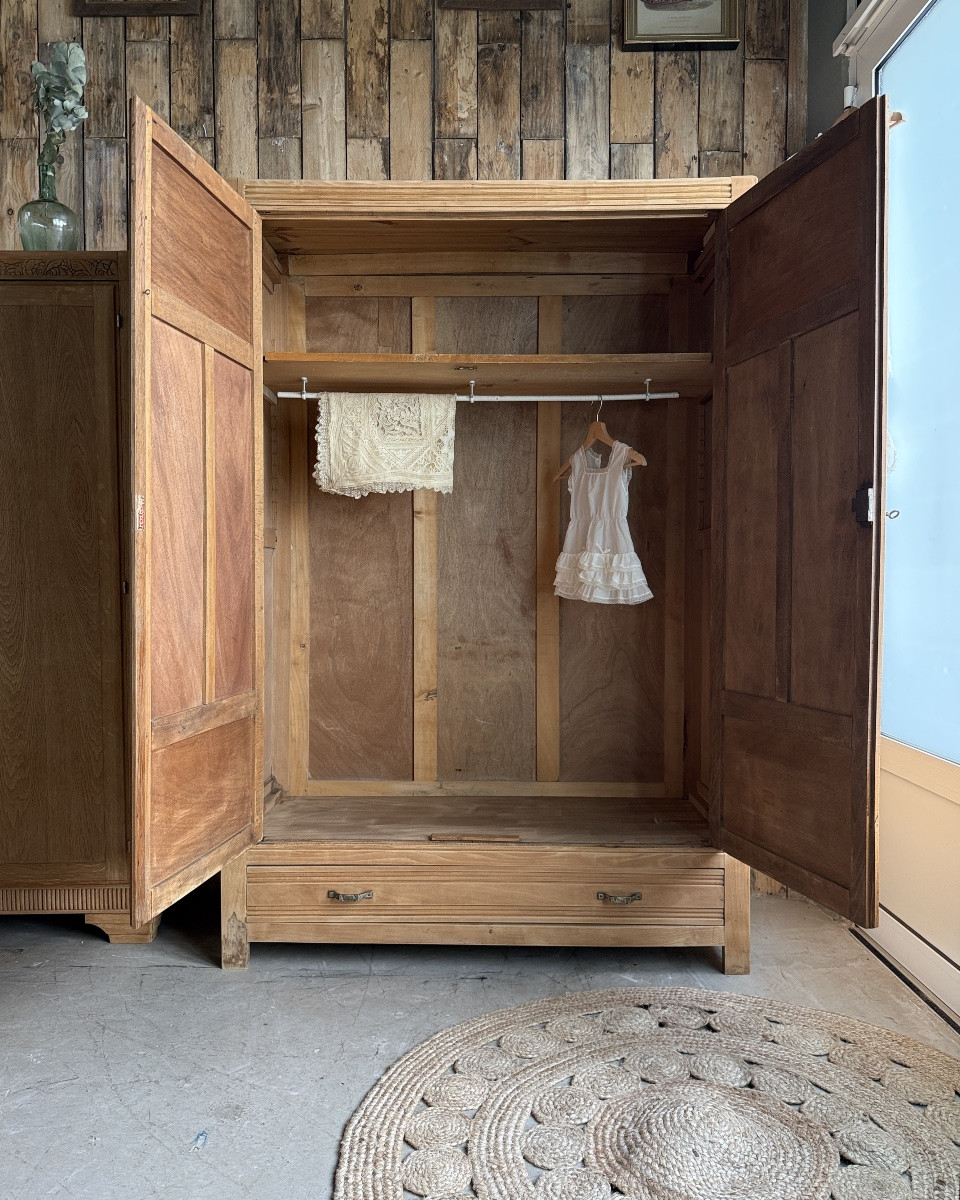 Parisian Art Deco Style Wardrobe (renovated)-photo-4