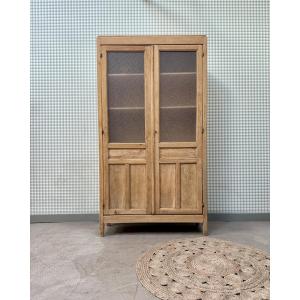 Large Parisian Glass Cabinet / Display Case