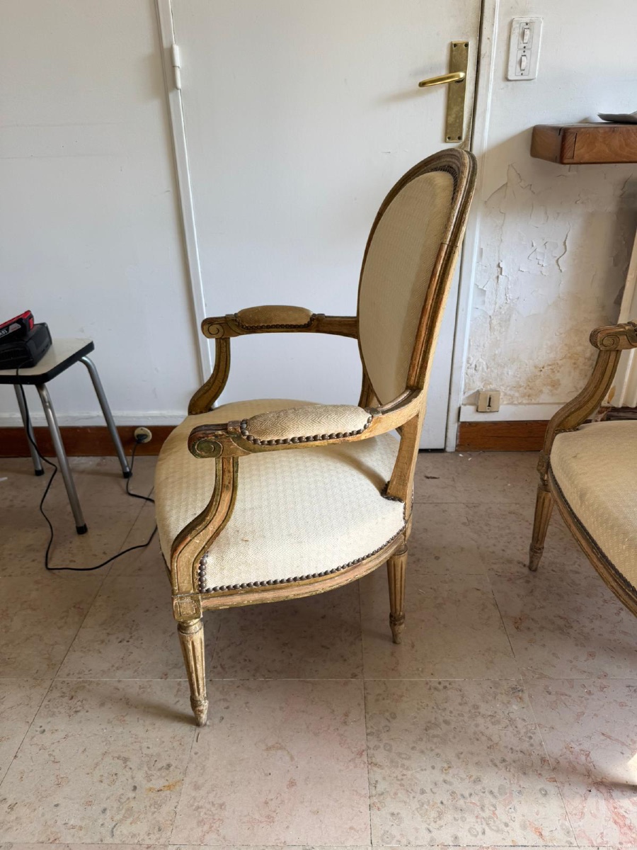 Paire de bergere xix-photo-2