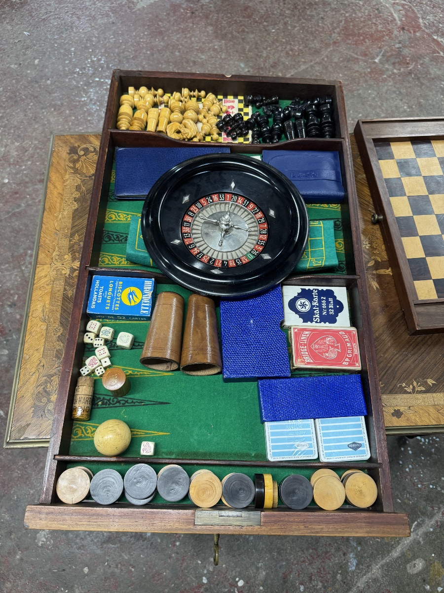 Table a jeux Louis Philippe-photo-2