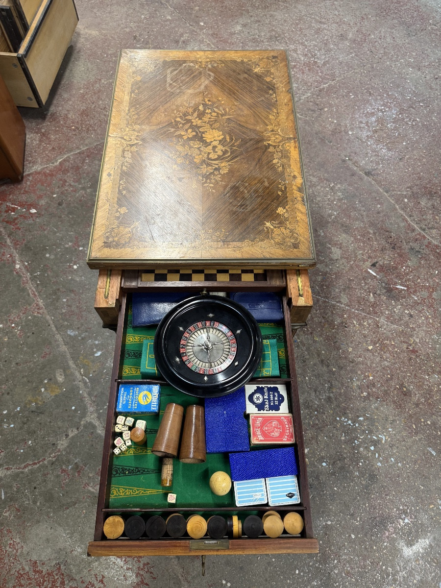 Table a jeux Louis Philippe-photo-1