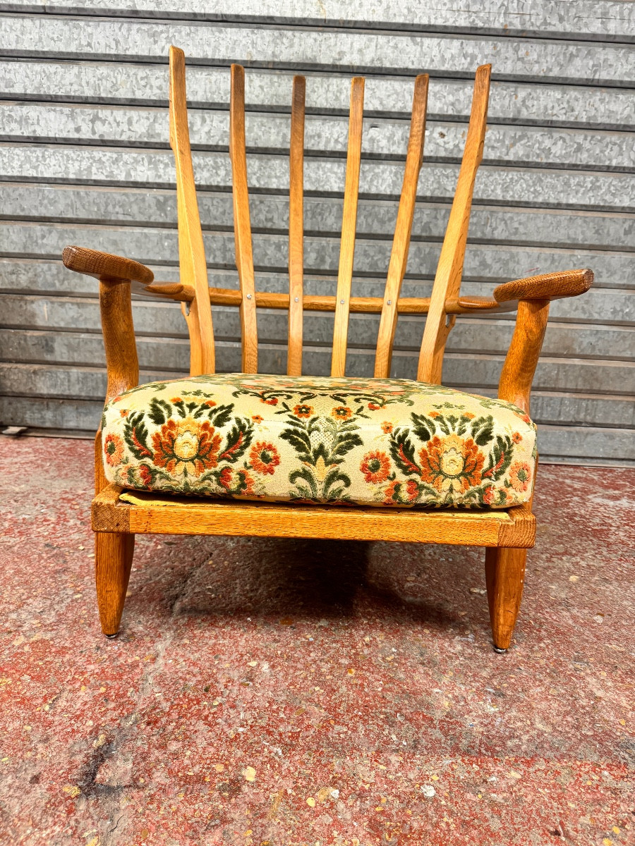 Guillerme et Chambron Grand repos fauteuil-photo-3