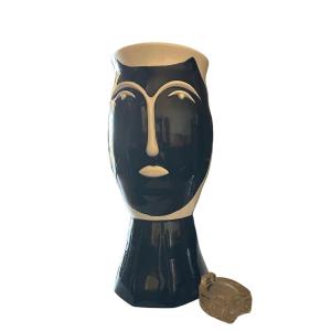 Vase Céramique Italien Signe Bassano