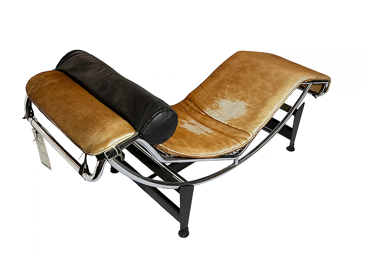 Le Corbusier Chaise Longue Lc4 For Cassina-photo-3