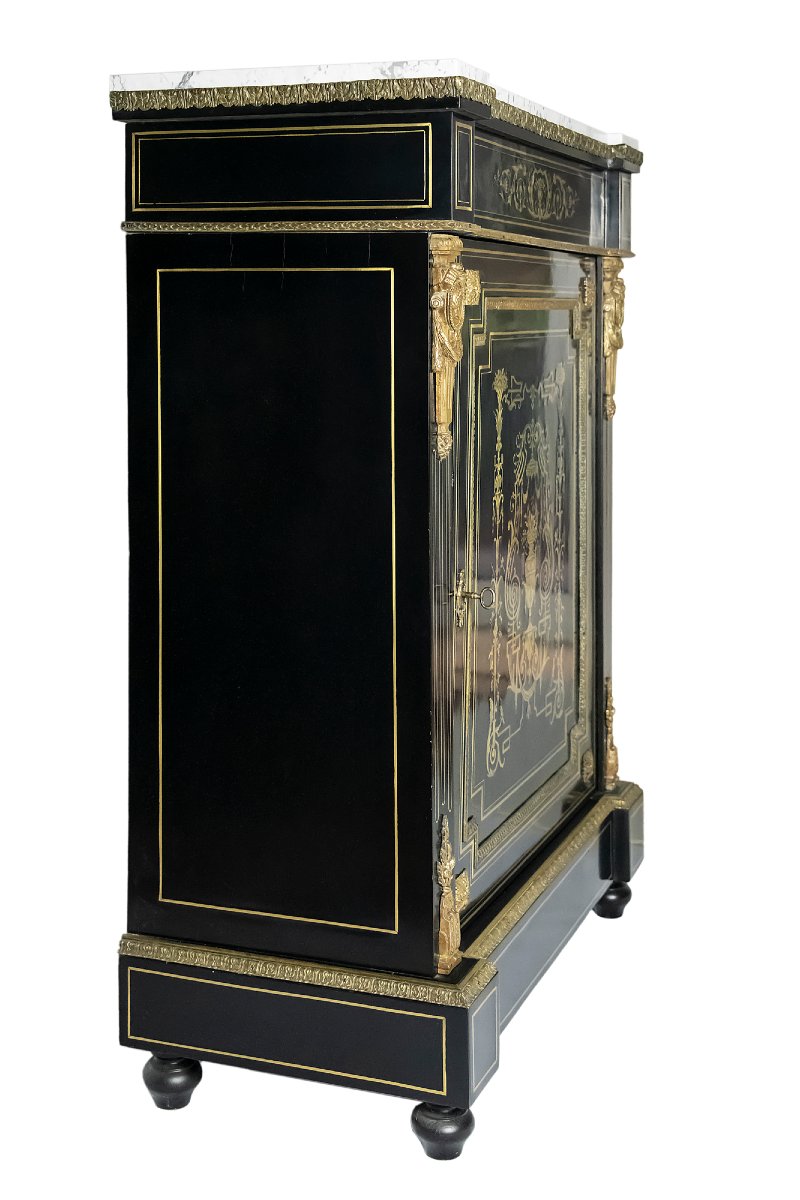 19th Century French Napoleon III Cabinet-photo-4