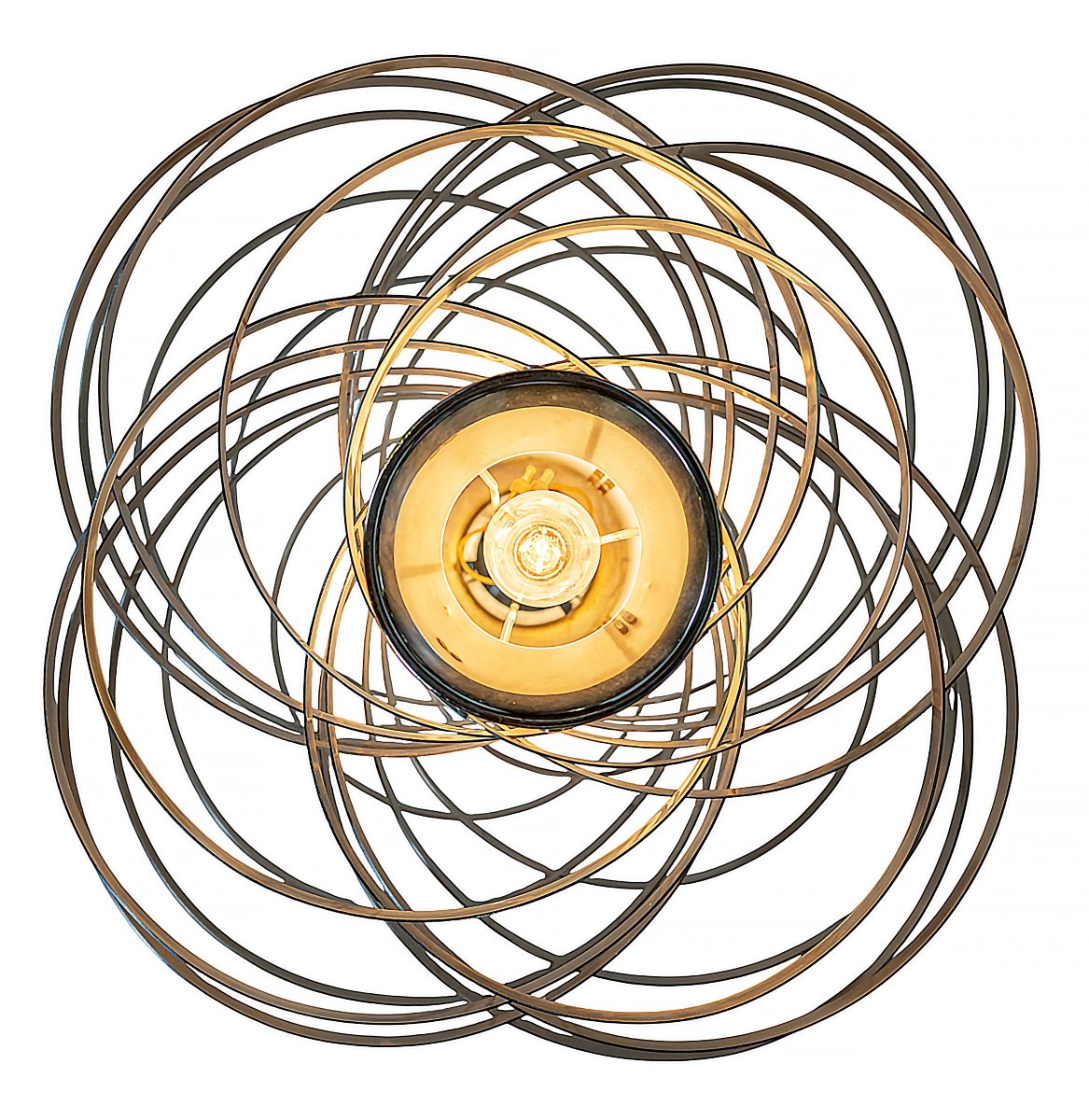 Lustre Sciolari Cyclone italien du milieu du XXe siècle, vers 1970-photo-3