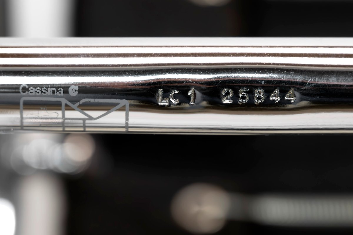 Paire de fauteuils vintage Le Corbusier LC1 par Cassina-photo-3